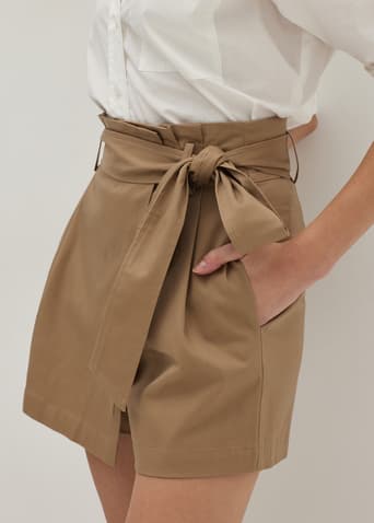 Ariyah Tailored Paperbag Skort