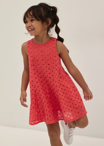 Celia Broderie Trapeze Romper