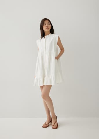 Aeline Cotton Swing Dress