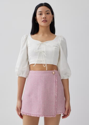 Cessna Houndstooth Skorts