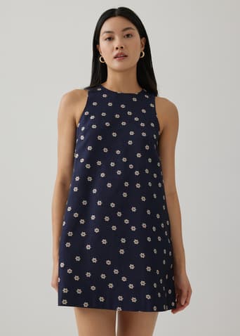 Marge Jacquard Shift Dress
