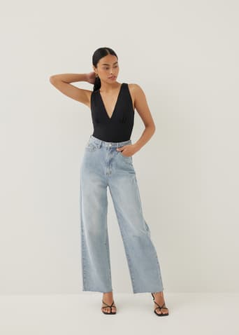 Blaise Denim Straight Leg Jeans