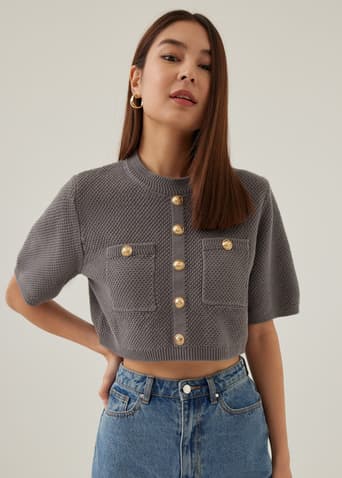 Jorden Knit Crop Top