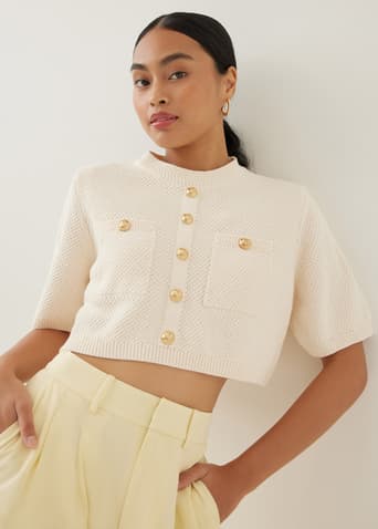 Jorden Knit Crop Top