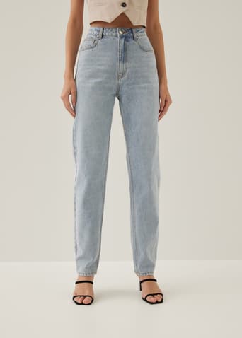 Xavia Denim Straight Leg Pants