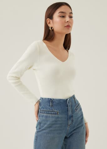 Evita Fitted Knit Top