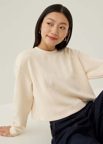 Shira Peached Crop Jumper