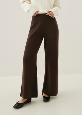 Taniya Knit Flare Pants