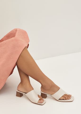 Paloma Cut Out Block Heels