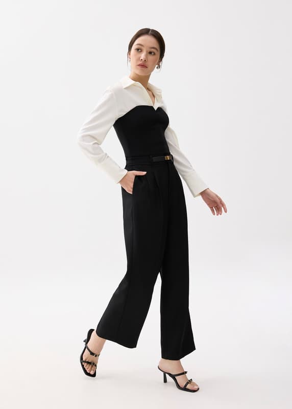 Jia Notched Bustier Top | Love, Bonito SG