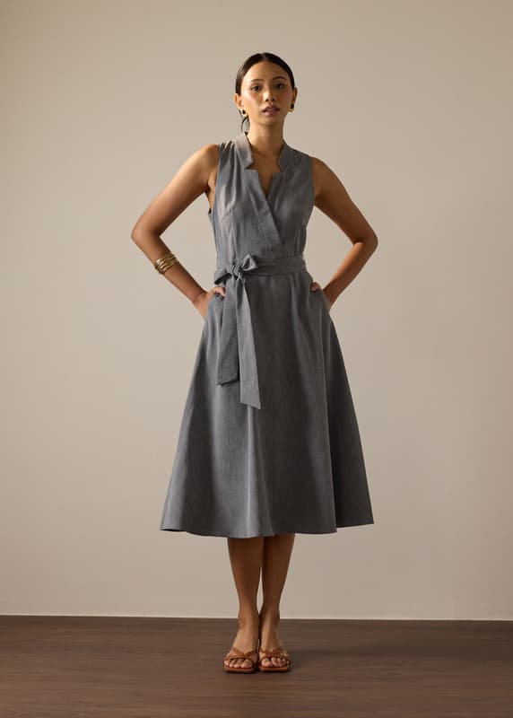 love bonito grey dress Blue Dresses for Women