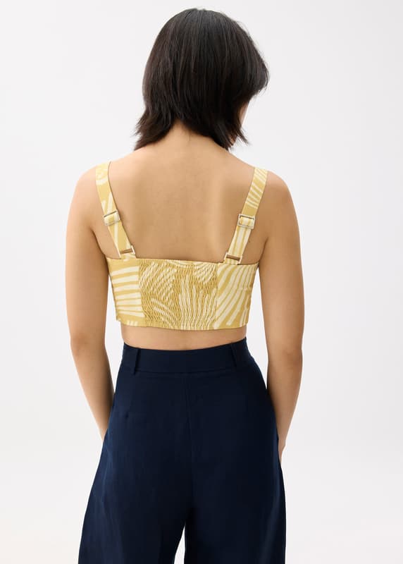 BraFree by LB Cropped Bustier Top in Kekana | Love, Bonito SG
