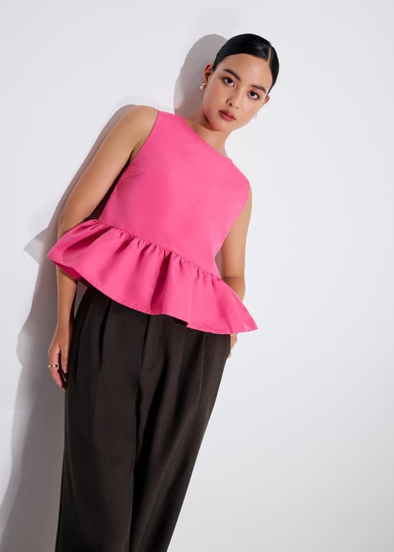 THE TOE Aachen Balloon Peplum Balloon peplum Tops THE TOE Aachen