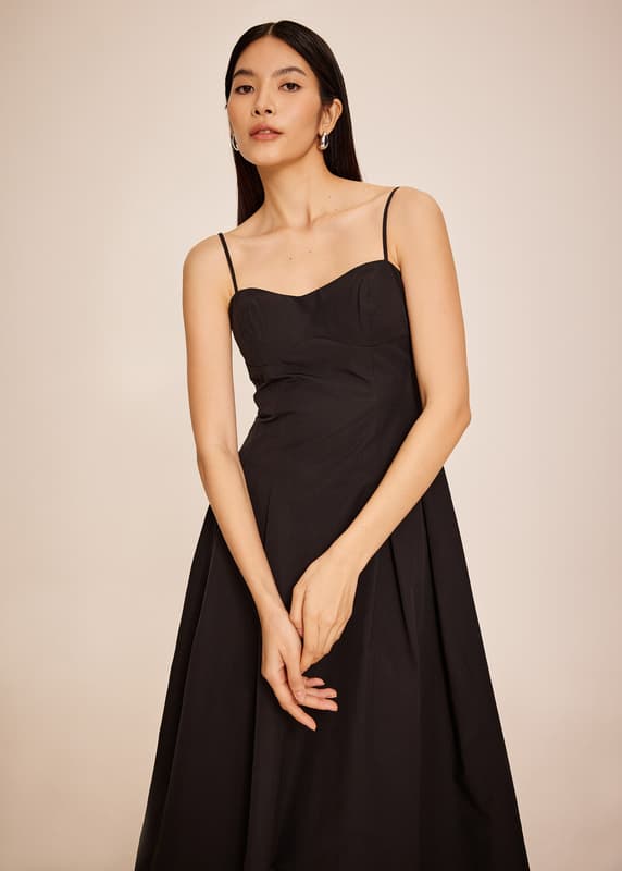 love bonito geordie midi dress Padded Bustier Fit & Flare Midi Dress