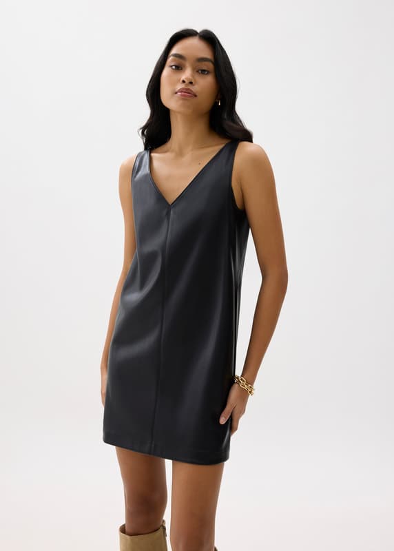french connection ruth whisper a-line dress Whisper Ruth Square Neck Dress main image 1