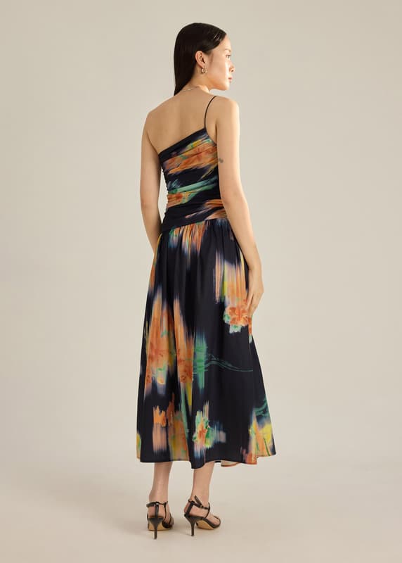 Toga Fit & Flare Dress in Summer Haze - Image 4