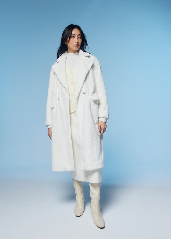 Oversized Faux Fur Coat | Love, Bonito INTL