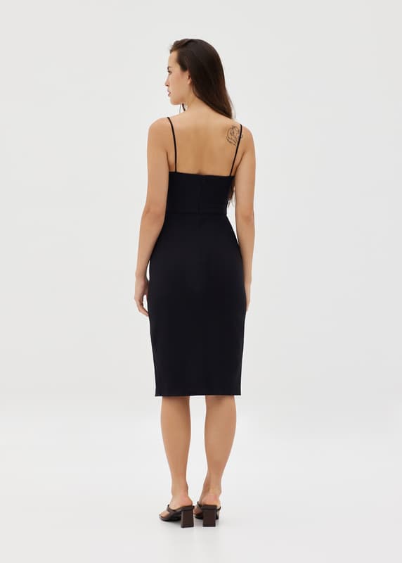love bonito bodycon dress Brienna Slit bridal gown Nine West Brooke Long Color:Ivory/Ivory Glitter