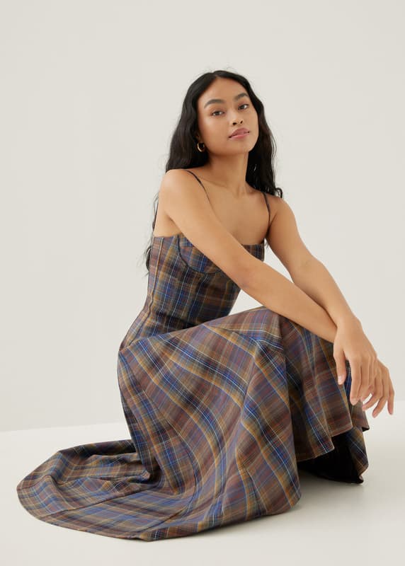 love bonito geordie midi dress Love Bonito Geordie Bustier Midi Dress