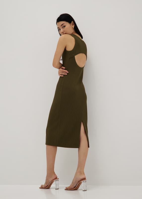 love bonito cut out dress Gemmi Padded Flare Cut Out Dress