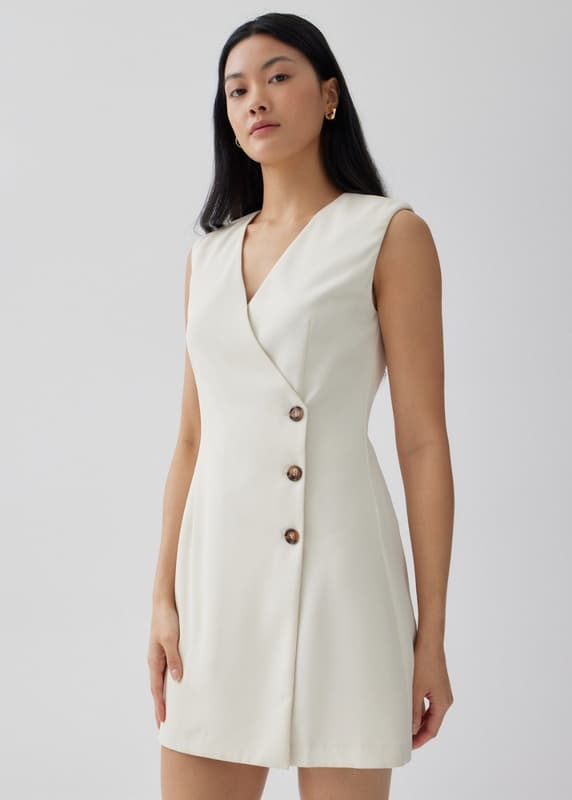 Elize Shift Wrap Dress | Love, Bonito SG