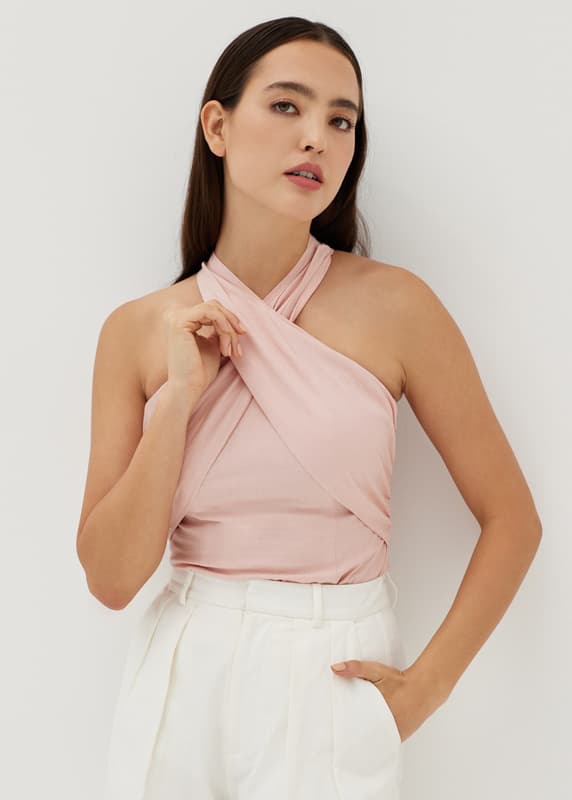 Lana Halter Neck Top | Love, Bonito INTL