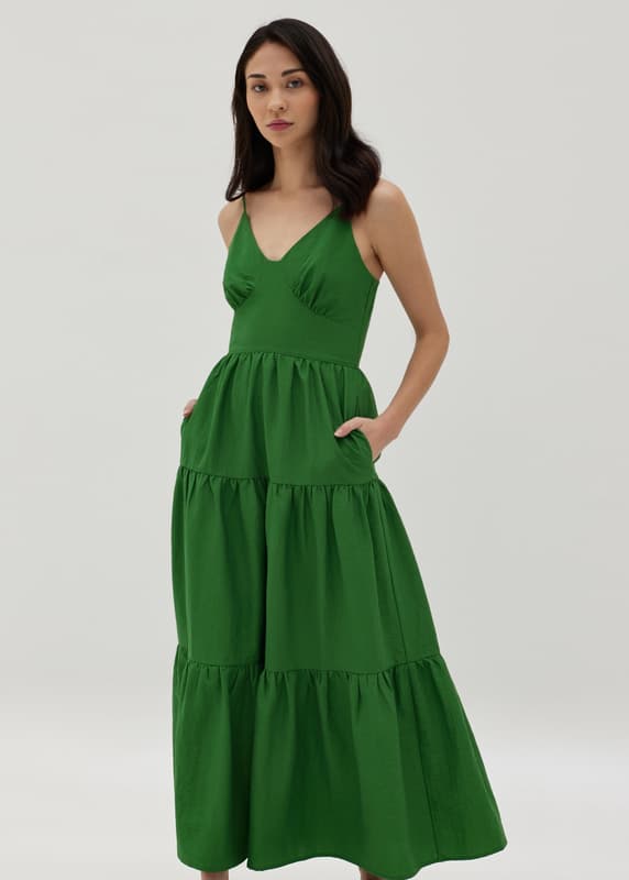 ワンピース Lovely Loophole Pantsskirt Dress Musuos Women Sexy Slip Dress, Khaki Leopard Printed Pattern