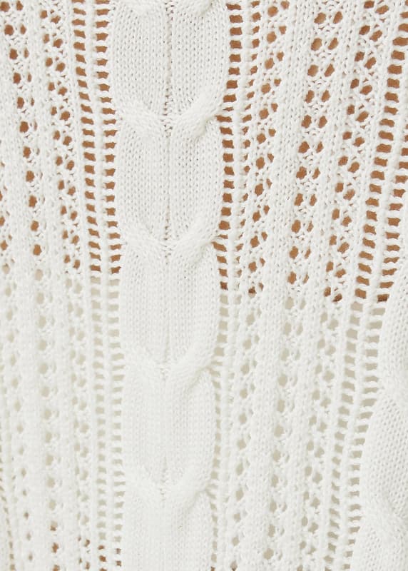 Anais Openwork Knit Cardigan | Love, Bonito INTL