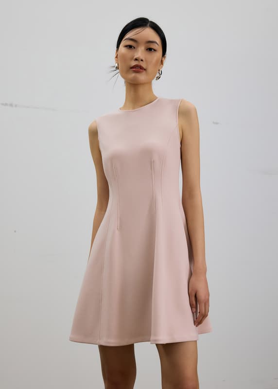 Hera Mini Dress In Black main image 1