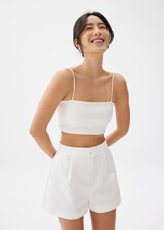 Joey Padded Crop Camisole Top