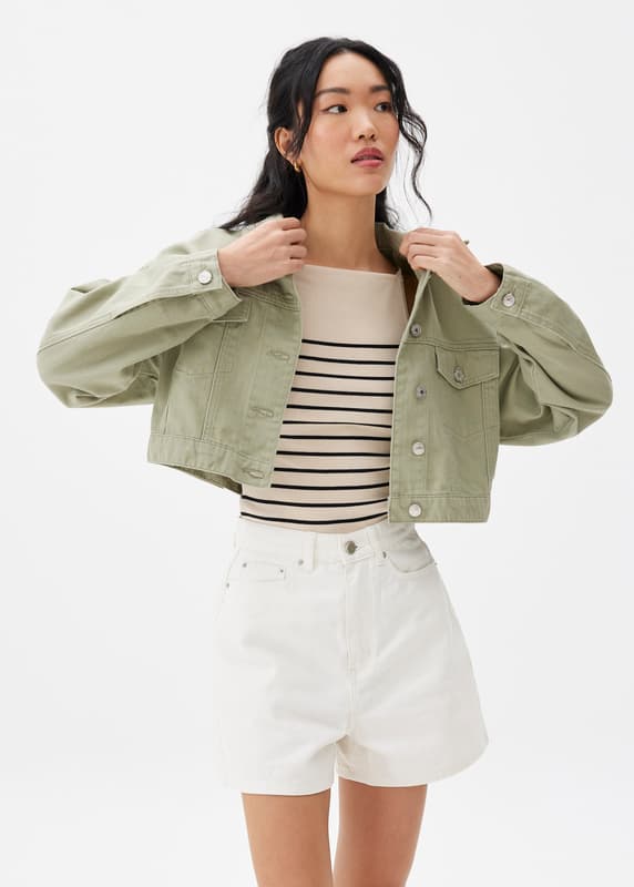 Kaia Classic Denim Jacket | Love, Bonito US