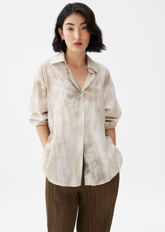 Mavis Abstract Collar Shirt main image 1