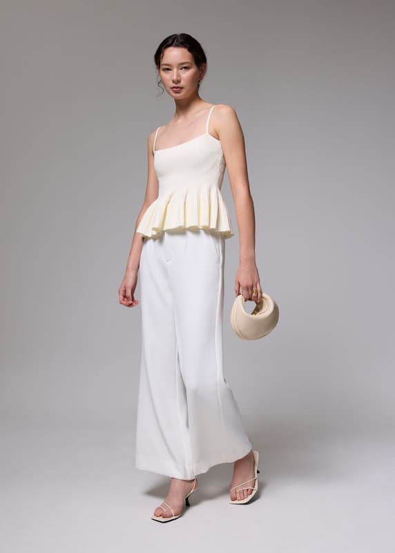 Peplum Knit Camisole Top | Love, Bonito ID Peplum Knit Camisole Top | Love, Bonito ID