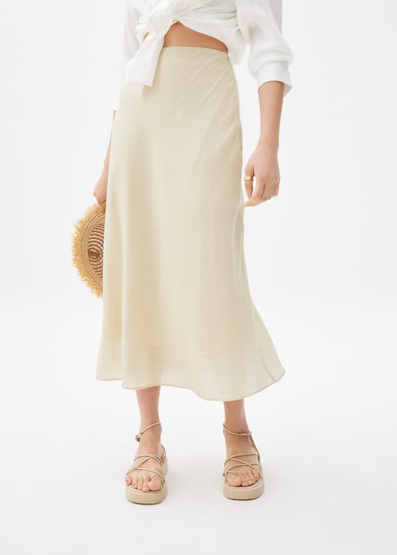 A-line Midaxi Skirt