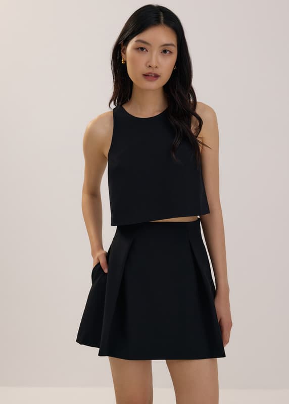 High Waist Mini Skirt