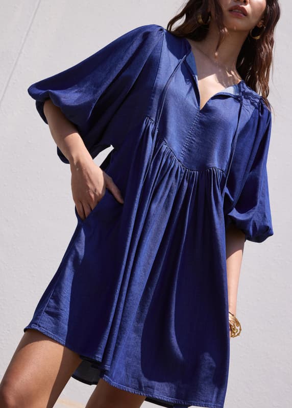 Floral Babydoll Swing Dress main image 1
