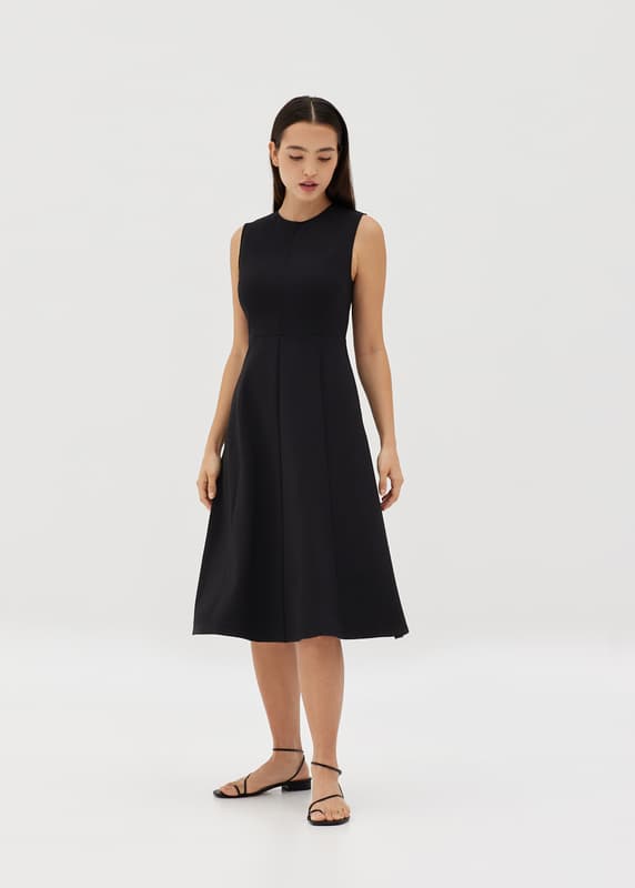Buy Winona Panelled Fit Flare Dress Love Bonito Singapore
