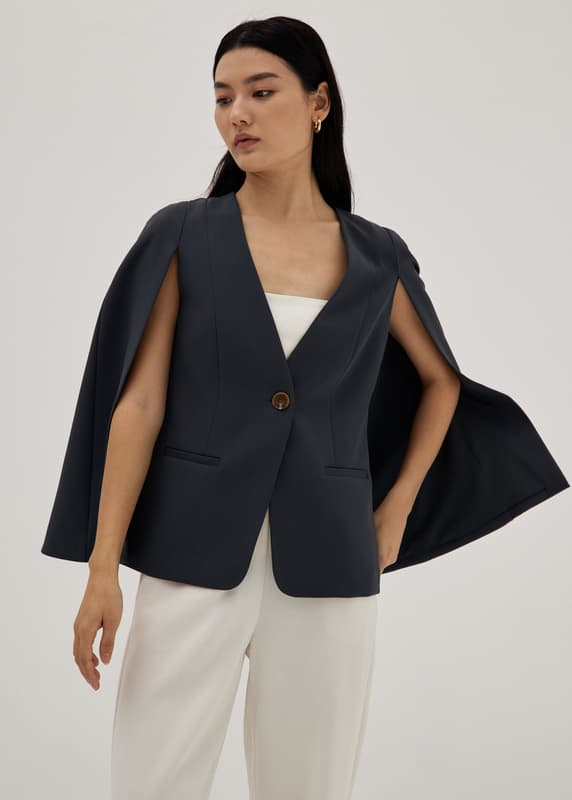Ellery Cape Blazer | Love, Bonito US