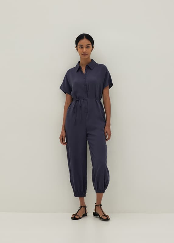 Buy Reese Relaxed Jogger Jumpsuit @ Love, Bonito Singapore | Shop Women ...