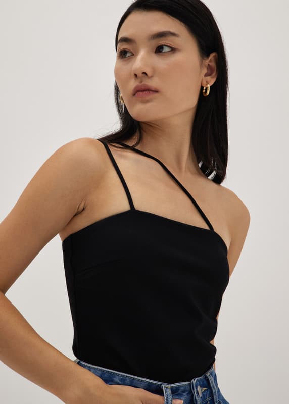 Niana Asymmetric Toga Top | Love, Bonito US