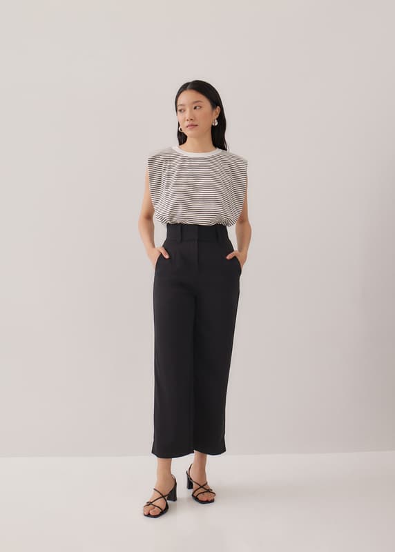 Buy Morie Petite High Waist Straight Leg Pants (2022 Version) @ Love,  Bonito Malaysia, Shop Women's Fashion Online