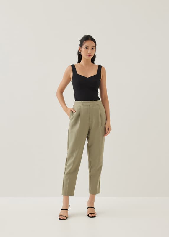 Sela Tailored Peg Leg Pants
