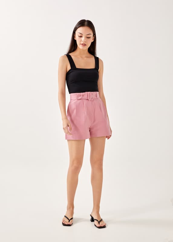 Buy Athena Belted Tailored Shorts @ Love, Bonito Singapore | Shop Women ...