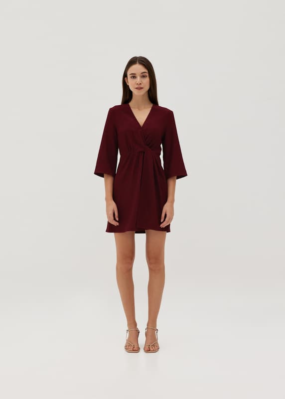 Buy Liliana Twist Front Wrap Dress Love, Bonito Hong Kong Shop
