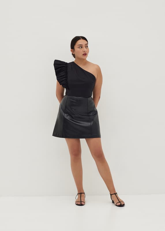 Kirsten Frill Toga Crop Top