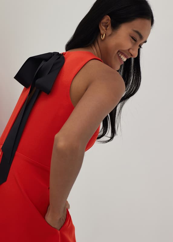 Eileen Padded Cut Out Swing Dress | Love, Bonito US
