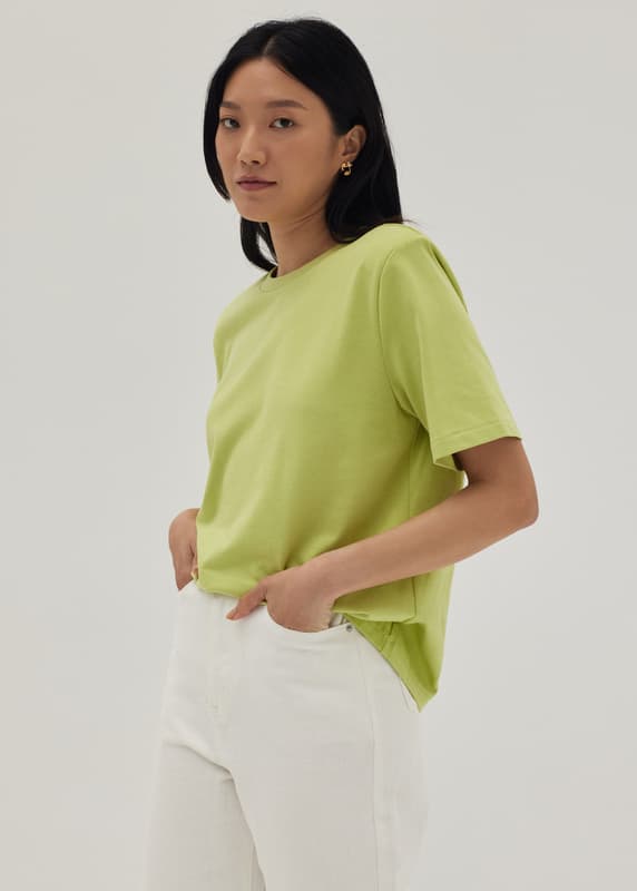 Samantha Padded Boxy Tee | Love, Bonito SG Samantha Padded Boxy Tee | Love, Bonito SG