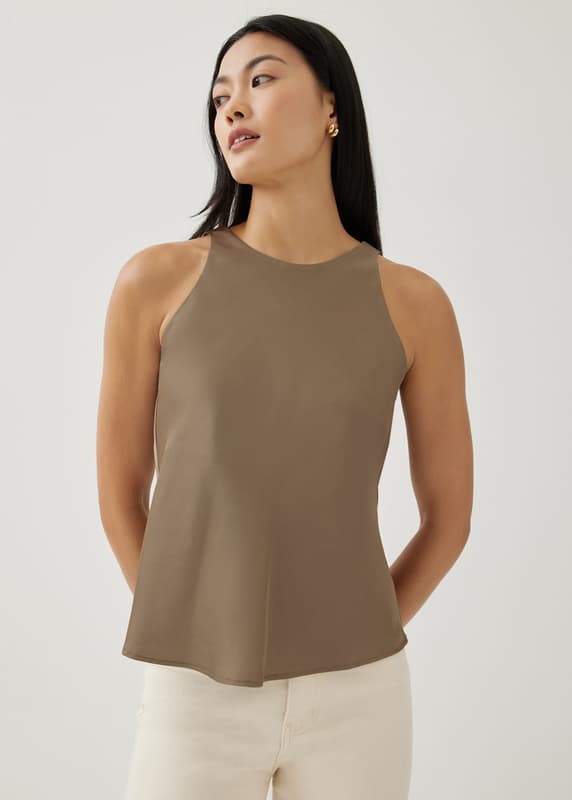 Sonnet Ribbon Tie Back Tank | Love, Bonito INTL