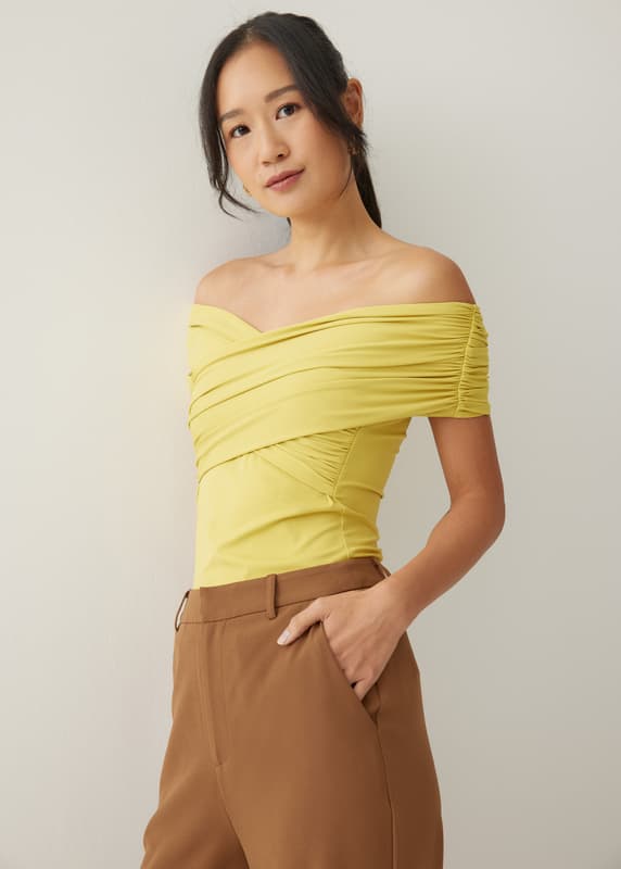 Nikki Jersey Off Shoulder Top | Love, Bonito SG