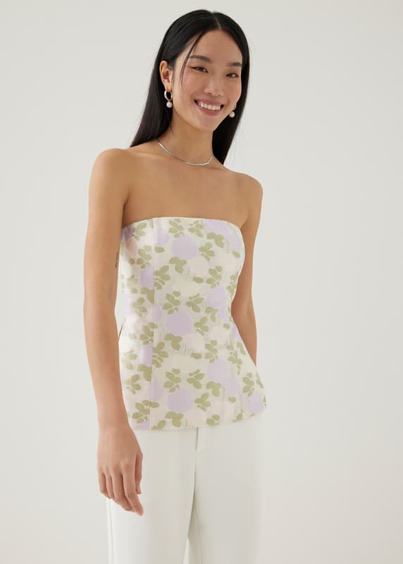 ELARA SATIN TOP